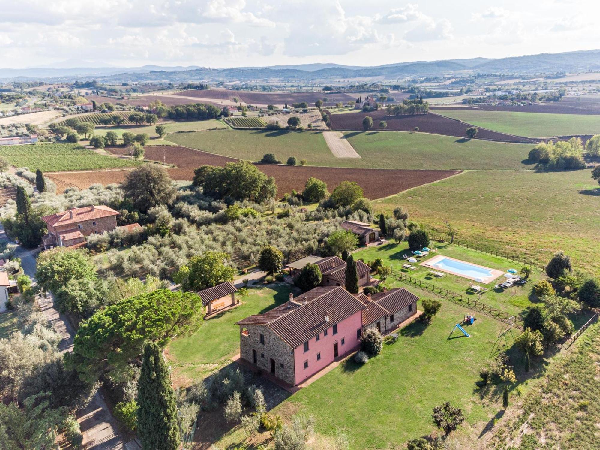 Il Querciolo - Azienda Biologica, Agriturismo E Cantina Marciano della Chiana Bagian luar foto